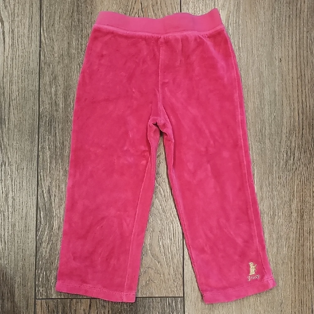 Juicy, Couture, Pink, Velour, Pants, Kids, Vintage, Y2k, Cozy, Casual, Girly